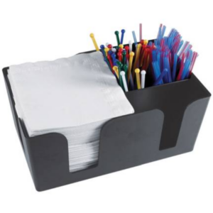 CATER ACE BLACK BAR CADDY CONDIMENT HOLDER