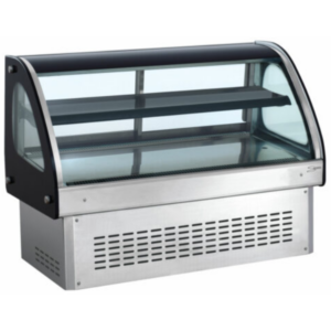 SALVADORE 900MM CURVED HEATED COUNTERSUNK DISPLAY UNIT