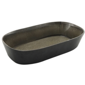 EFAY RECTANGULAR CAPSULE BOWL GREY