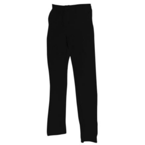 CHEF EQUIP X LARGE BLACK ZIP CHEF TROUSERS LADIES