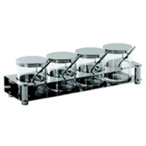 TIGER CONDIMENT SET S/STEEL