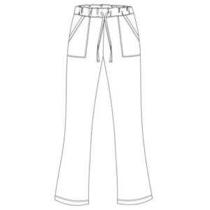 CHEF EQUIP X SMALL BLACK BAGGY CHEF TROUSERS DRAW CORD
