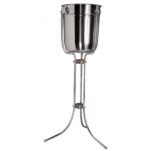 CATER ACE 715MM CHROME PLATED FLOOR STANDING ICE BUCKET STAND