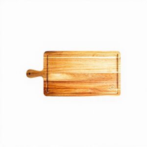 OMNIKITCHEN RECTANGLE SERVING BOARD WITH HANDLE