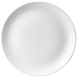 CHURCHILL EVOLVE COUPE PLATE WHITE
