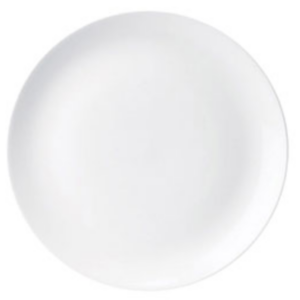 CHURCHILL EVOLVE COUPE PLATE WHITE
