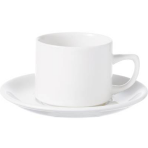 CHURCHILL MAPLE SAUCER WHITE