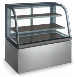 SALVADORE 900MM F/STAND CURVED HEATED DISPLAY UNIT