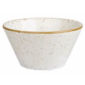 CHURCHILL ZEST BOWL STONECAST BARLEY WHITE
