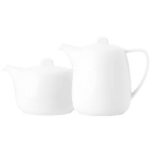 LUZERNE TEAPOT OLIVE WHITE