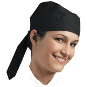 CHEF EQUIP SKULL CAP BLACK