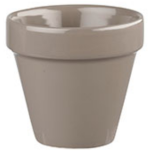 CHURCHILL CHIP POT BIT ON THE SIDE PEBBLE