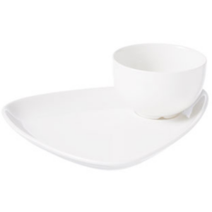 CHURCHILL PROFILE SAUCE DISH WHITE