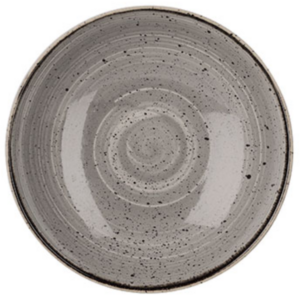 CHURCHILL COUPE BOWL STONECAST PEPPERCORN GREY