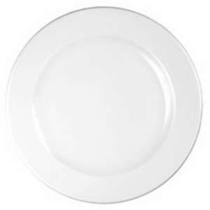 CHURCHILL PROFILE PLATE WHITE