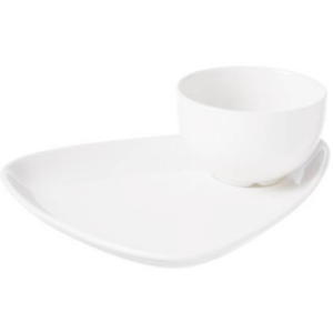 CHURCHILL PROFILE SAUCE DISH WHITE