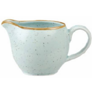 CHURCHILL MILK JUG STONECAST DUCK EGG BLUE