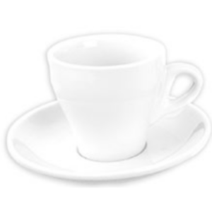 FORTIS HOTELWARE CAPPUCCINO SAUCER ITALIA WHITE